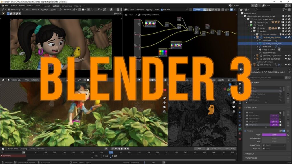 copertina corso Blender 3