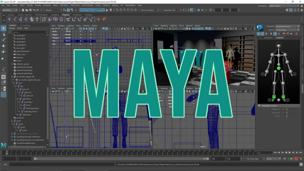 l'immagine rappresenta la copertina del corso maya