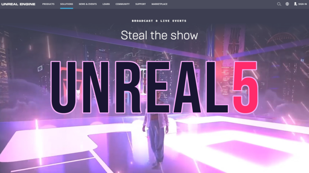 l'immagine rappresenta la copertina del corso Unreal Engine 5 