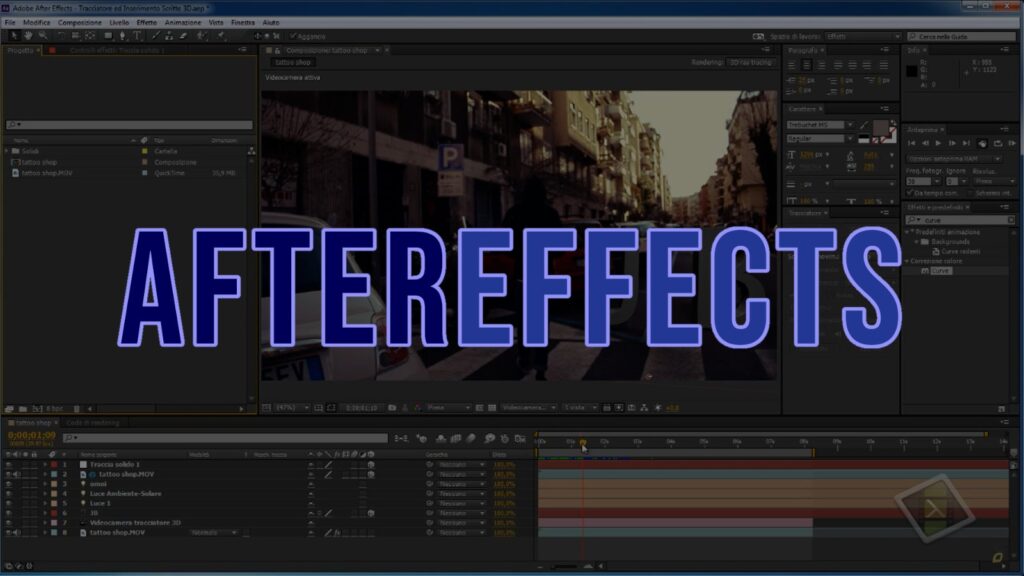 Immagine copertita corso After Effects