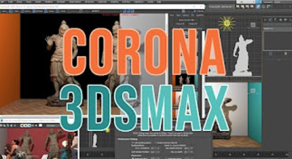 l'immagine raffigura la copertina del corso corona 3DSMAX